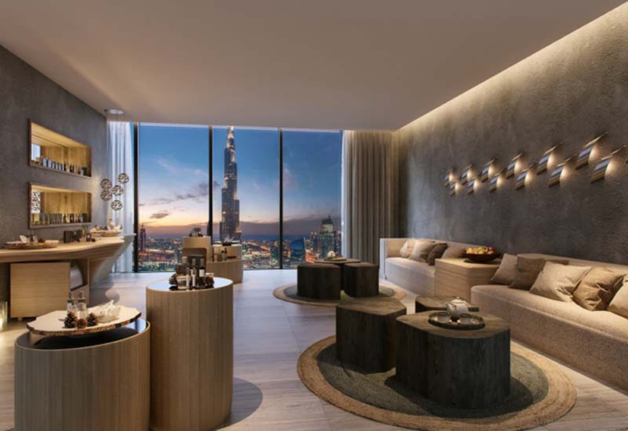Six Senses Spa Dubai lounge